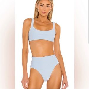 L*Space • Desi Bikini Top • Powder Blue